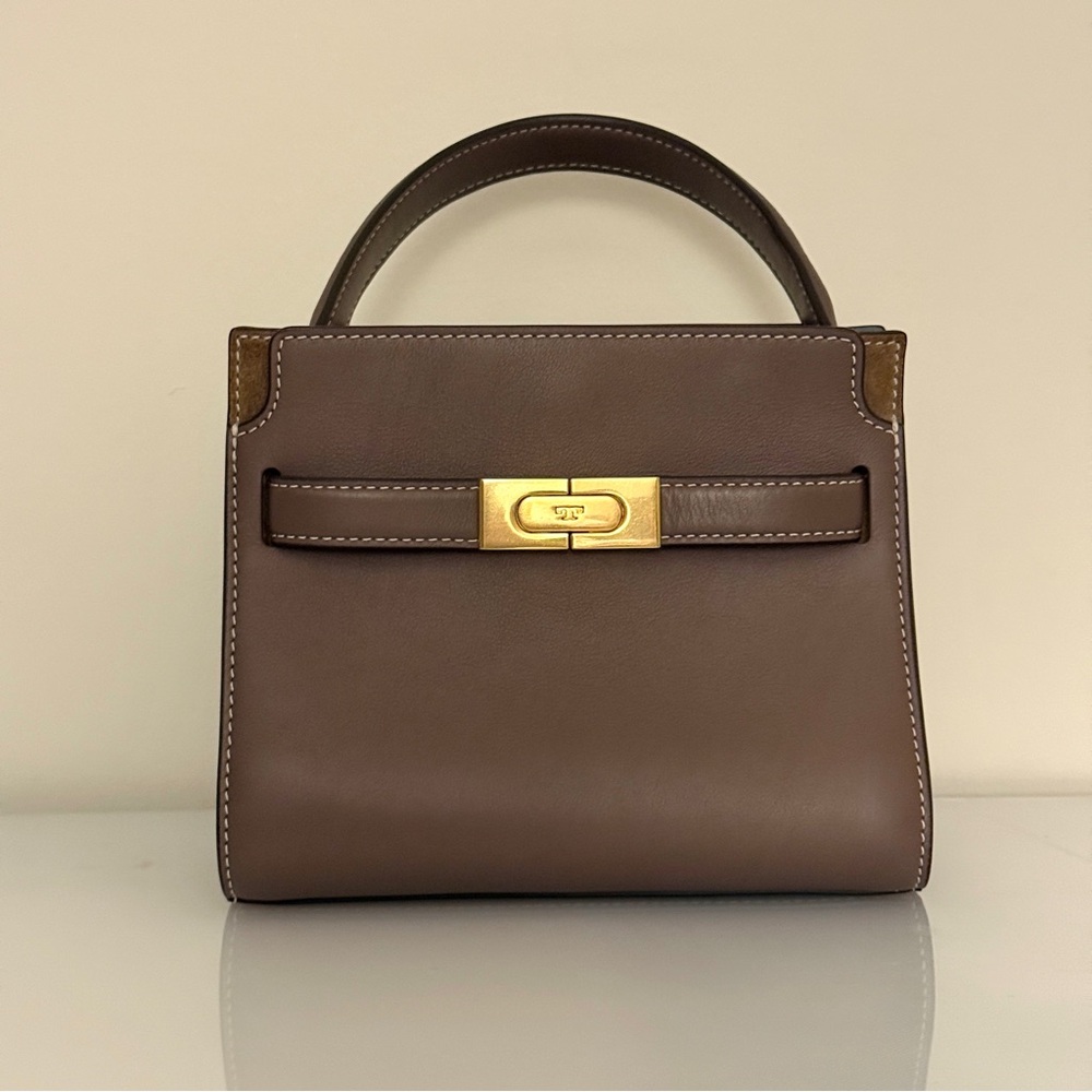 Tory Burch Lee Radziwill Petite Double Bag - Clamshell